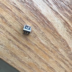 Letter “J” Pandora charm